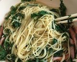 大葉たっぷりパスタ作り方4写真