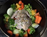 丸鶏 スタッフドチキン作り方3写真