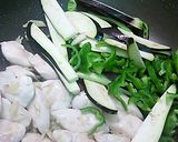 ササミと夏野菜あんかけ作り方2写真