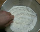 超簡単！薄力粉で☆発酵なしピザ生地作り方1写真