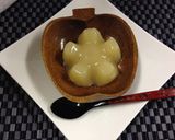りんごジュースでひんやり水ようかん作り方5写真