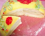 ミルクレープ 薔薇デザイン作り方4写真