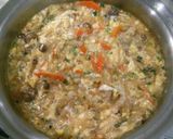 豚肉と野菜たっぷり柳川風あんかけラーメン作り方12写真