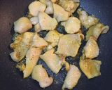 【調理】油ハネしないカレー味鶏皮チップス作り方2写真