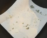 【調理】油ハネしないカレー味鶏皮チップス作り方3写真