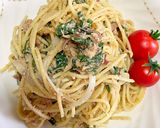 簡単なピーナッツドレッシングの冷パスタ作り方2写真