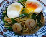 海老とニラの焼きそば作り方6写真