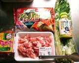 調理時間15分！ネギ塩焼き肉カクテキ冷麺作り方1写真