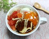 マグ丼(マグカップ丼ぶり)～かつ丼～作り方6写真