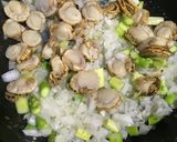 ホタテとアスパラの夏ガーリックライス作り方4写真