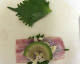 ベーコン紫蘇チーズの焼きアボカド春巻♪作り方5写真