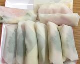ベーコン紫蘇チーズの焼きアボカド春巻♪作り方12写真