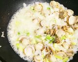 ホタテとアスパラの夏ガーリックライス作り方5写真