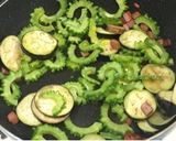 ゴーヤとナスの味噌炒め作り方5写真