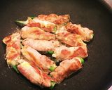 ❁オクラとチーズの豚肉巻き❁作り方5写真