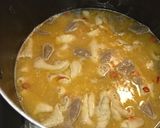 居酒屋級♪臭みゼロのもつ煮込み！作り方4写真