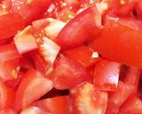簡単☆夏のハンバーグ！トマトソース作り方1写真