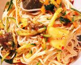 カクテキ キムチの残り 素麺 ビビン冷麺作り方8写真
