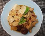 鶏肉豆腐作り方2写真