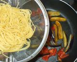 なす鶏肉トマトの簡単パスタ♪トマトソース作り方9写真