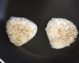 焼肉のタレで簡単焼きおにぎり作り方1写真