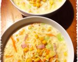 クラムチャウダー風♡海鮮ラーメン作り方10写真