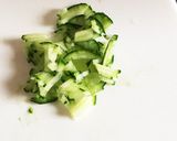 離乳食 初期〜簡単 きゅうりのだし煮作り方2写真