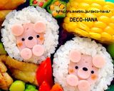 巻きす不要♫魚ニソのくまちゃん巻きずし作り方9写真