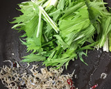 【 簡単もう一品 】水菜とじゃこの塩炒め作り方3写真