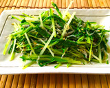 【 簡単もう一品 】水菜とじゃこの塩炒め作り方5写真