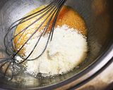 胡麻、玉ねぎ、塩気のパウンドケーキ作り方6写真