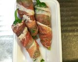 万願寺唐辛子de簡単♡チーズin肉巻き♪作り方3写真
