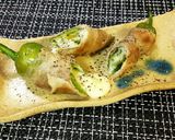 万願寺唐辛子de簡単♡チーズin肉巻き♪作り方5写真