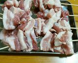 焼き鳥は買いません！豚バラの塩麹焼き作り方5写真
