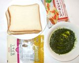 ジェノベーゼソースと胡桃のトースト朝食に作り方5写真