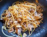 豚キムチの韓国風パスタ♪作り方5写真