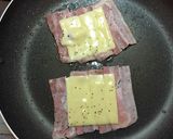 朝食にぴったり！ベーコン&チーズ作り方4写真