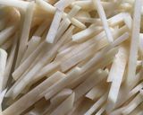簡単副菜♡ご飯がススムじゃがいもキンピラ作り方1写真