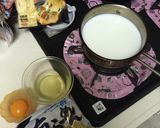 サッポロ一番しおラーメン カルボナーラ作り方1写真
