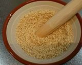夏の風味、しその胡麻和え作り方2写真