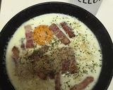 サッポロ一番しおラーメン カルボナーラ作り方5写真