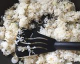 柚子胡椒風味のじゃことレタスの和風焼飯作り方3写真