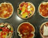パーティーに♪マフィン型で彩りカップピザ作り方5写真
