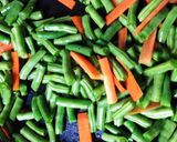 いんげんと赤じその味噌炒め作り方5写真