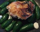 簡単‼︎鳥肉と夏野菜の冷やし杏ジャム煮♡作り方3写真