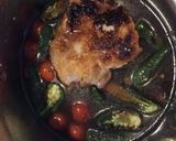 簡単‼︎鳥肉と夏野菜の冷やし杏ジャム煮♡作り方6写真