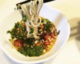 夏ランチに食欲素麺〜和風胡麻しそトマト〜作り方5写真