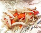 鮭のホイル焼き ～味噌だれ～作り方4写真