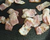 ベーコンのおからでご飯もどき！でポテサラ作り方2写真