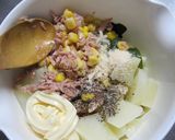 ゆる糖質オフ♪乾物でポテトサラダ☆作り方3写真